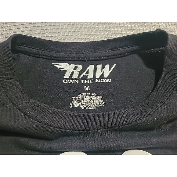 Rawyalty Smiley Drift Puff Print Crew Neck Men's Shirt Size Medium Mushroom RAW - Picture 9 of 11